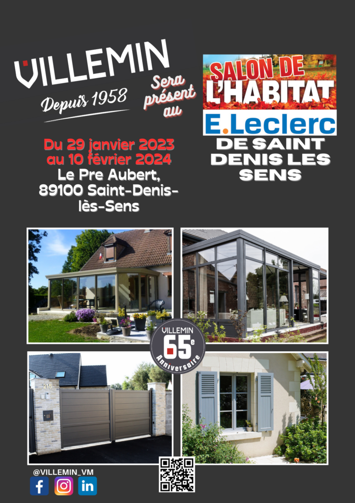 Salon de l'habitat au leclerc - Villemin VM